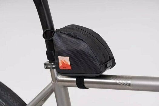 Fietstas Woho X-Touring Top Tube Bag Mini Bike Frame Bag Cyber Camo Diamond Black - 4