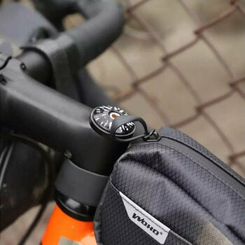 Чанта за велосипеди Woho X-Touring Top Tube Bag Cyber Camo Diamond Black 1,1 L - 6