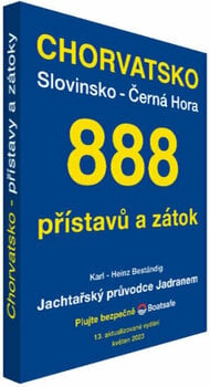 Nautička karta Karl-Heinz Beständig 888 přístavů a zátok 2023 - 2