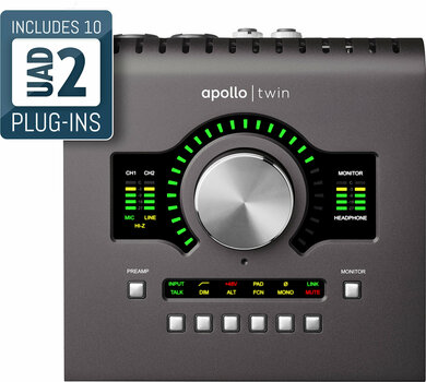 Thunderbolt аудио интерфейс Universal Audio Apollo Twin MKII SOLO - 4