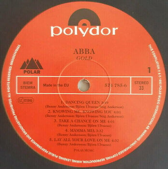 Грамофонна плоча Abba - Gold (Golden Coloured) (2 LP) - 4