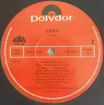 Vinylskiva Abba - Gold (Golden Coloured) (2 LP) - 5