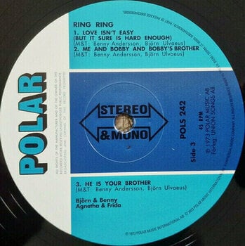 Vinyl Record Abba - Ring Ring (Half Speed Mastering) (Limited Edition) (2 LP) - 6
