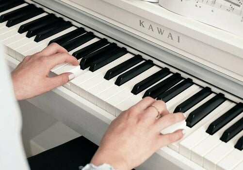 Digital Piano Kawai CN201 Premium Satin White Digital Piano - 4