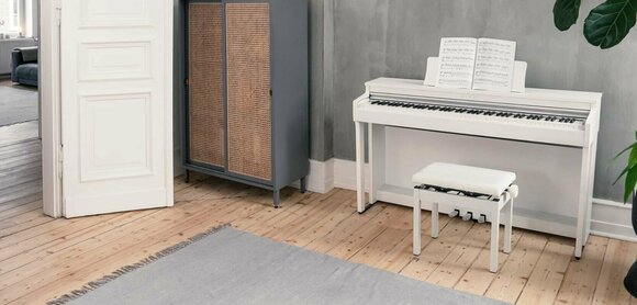Digitale piano Kawai CN201 Premium Satin White Digitale piano - 7