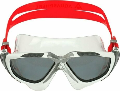 Swimming Goggles Aqua Sphere Swimming Goggles Vista Dark Lens White/Grey/Red UNI - 2