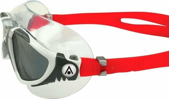 Swimming Goggles Aqua Sphere Swimming Goggles Vista Dark Lens White/Grey/Red UNI - 4