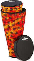 Djembe Meinl VR-SDSET-NH Viva Rhythm Sunshine/Black 12"-9 1/2" Djembe - 2