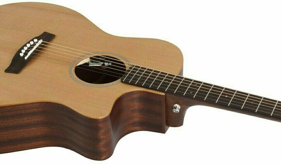 Jumbo Akustikgitarre Schecter Deluxe Acoustic Natural Satin - 3
