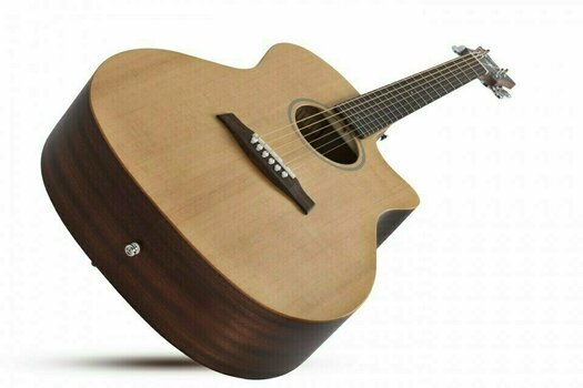 Jumbo Akustikgitarre Schecter Deluxe Acoustic Natural Satin - 4
