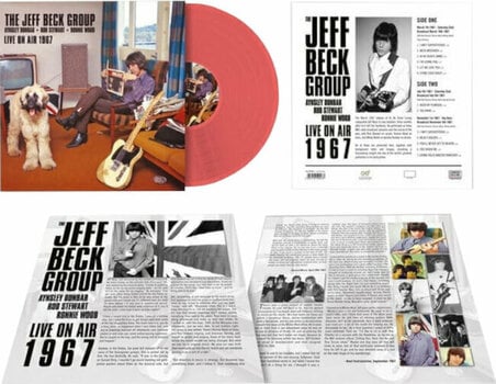 Disco de vinilo Jeff Beck - Live On Air 1967 (Red Coloured) (180g) (LP) - 2