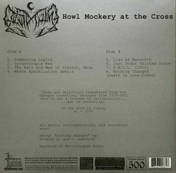 Vinyl Record Leviathan - Howl Mockery At The Cross (2 LP) - 4