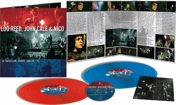 Vinyylilevy Lou Reed, John Cale & Nico - Le Bataclan, Paris, Jan 29, ‘72 (2 LP + DVD) - 2