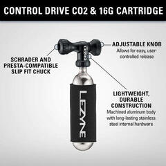 CO2-Pumpe Lezyne Control Drive Head Only Neoprene Red/Hi Gloss CO2-Pumpe - 2