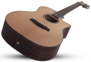 Електро-акустична китара Джъмбо Schecter Orleans Studio Natural Satin Електро-акустична китара Джъмбо - 1