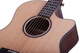 Електро-акустична китара Джъмбо Schecter Orleans Studio Natural Satin Електро-акустична китара Джъмбо - 5