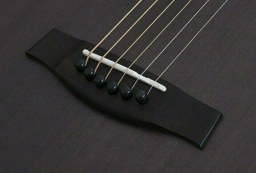 elektroakustisk guitar Schecter Orleans Studio SeeThru Black - 7