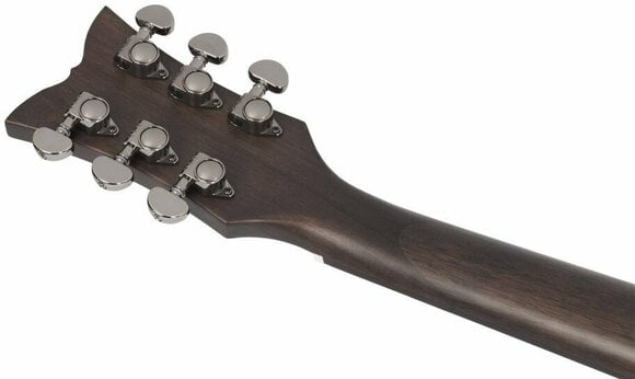 Guitare Jumbo acoustique-électrique Schecter Orleans Studio SeeThru Black - 10