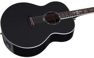 Електро-акустична китара Джъмбо Schecter Synyster Gates ‚SYN J‘ Gloss Black Електро-акустична китара Джъмбо - 2