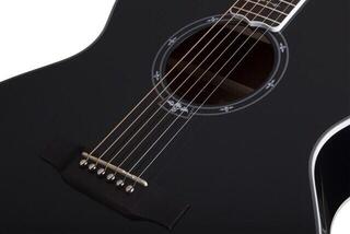 Електро-акустична китара Джъмбо Schecter Synyster Gates ‚SYN J‘ Gloss Black Електро-акустична китара Джъмбо - 4