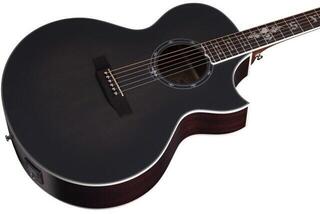 Електро-акустична китара Джъмбо Schecter Synyster Gates Trans Black Burst Satin Електро-акустична китара Джъмбо - 1