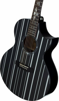 electro-acoustic guitar Schecter Synyster Gates Gloss Black - 4