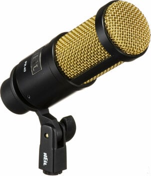 Microphone de podcast Heil Sound PR40 Black & Gold - 2