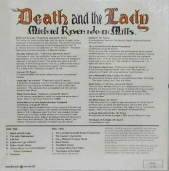 Vinyl Record Michael Raven & Joan Mills - Death And The Lady (LP) - 2