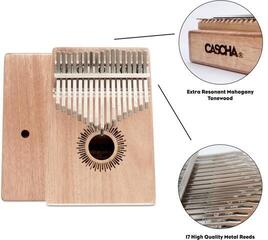 Kalimba Cascha HH 2146 Mahagony 17 Kalimba - 6