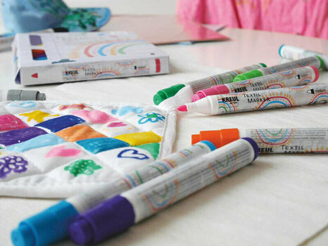 Felt-Tip Pen Kreul 90721 Textile Marker Set Junior Junior 18 pcs - 3