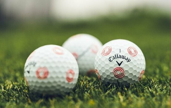 Golfball Callaway Chrome Soft Truvis Odyssey Swirl - 4