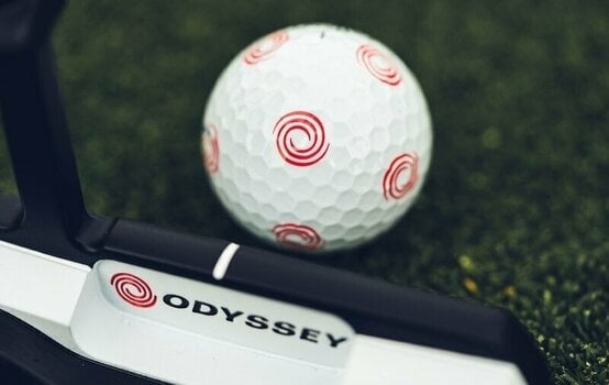 Golfball Callaway Chrome Soft Truvis Odyssey Swirl - 8