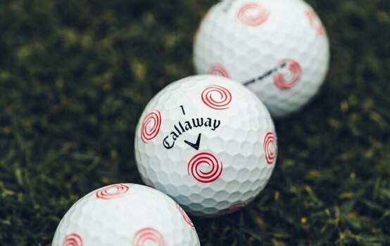 Нова топка за голф Callaway Chrome Soft Truvis Odyssey Swirl - 11