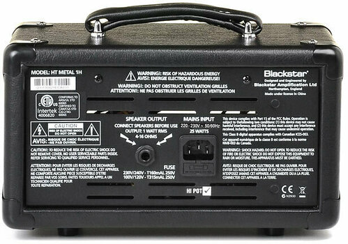 Solid-State Amplifier Blackstar HT Metal 1H - 3