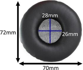 Náušníky Veles-X HD-25 HD25 Black Náušníky - 4