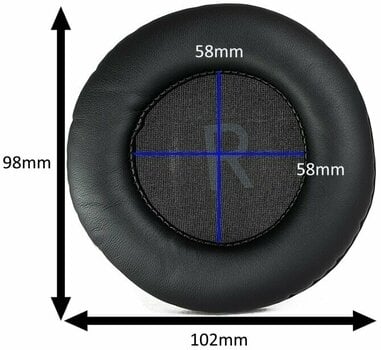 Μαξιλαράκια Αυτιών για Ακουστικά Veles-X K92 K240 Μαξιλαράκια Αυτιών για Ακουστικά K240-K52-K72-K92 Μαύρο χρώμα - 5