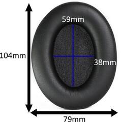 Ear Pads Veles-X WH1000XM3  WH1000Xm3 Black Ear Pads - 4