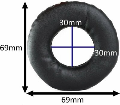 Ear Pads for headphones Veles-X WH-CH510 Ear Pads for headphones MDR-ZX330BT-WH-CH500-WH-CH510 Black - 5