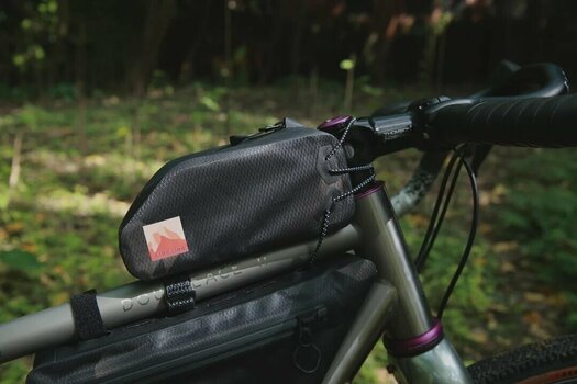 Bicycle bag Woho X-Touring Top Tube Bag Dry Cyber Camo Diamond Black 1,1 L - 6