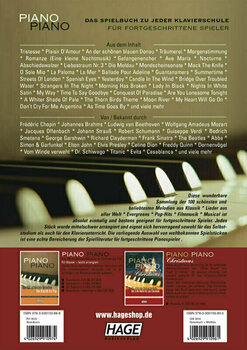 Partitions pour piano HAGE Musikverlag Piano Piano 1 Intermediate - 2