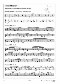 Partitura para instrumentos de sopro HAGE Musikverlag Trumpet Fox Volume 1 (incl. CD) German - 3