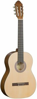 Klasická kytara Cascha HH 2029 DE Classic guitar 4/4 Set Natural Satin - 5