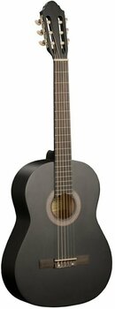 Klassieke gitaar Cascha HH 2030 DE Classic guitar 4/4 Set Black Satin - 5