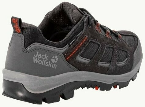 Moški pohodni čevlji Jack Wolfskin Vojo 3 Texapore Low M Grey/Orange 41 Moški pohodni čevlji - 4