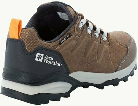 Pantofi trekking de dama Jack Wolfskin Refugio Texapore Low W Brown/Apricot 36 Pantofi trekking de dama - 4