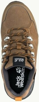 Womens Outdoor Shoes Jack Wolfskin Refugio Texapore Low W Brown/Apricot 36 Womens Outdoor Shoes - 5