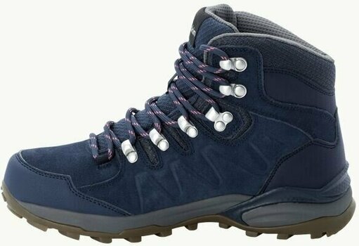 Womens Outdoor Shoes Jack Wolfskin Refugio Texapore Mid W Dark Blue/Grey 36 Womens Outdoor Shoes - 3