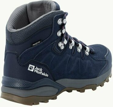 Womens Outdoor Shoes Jack Wolfskin Refugio Texapore Mid W Dark Blue/Grey 36 Womens Outdoor Shoes - 4
