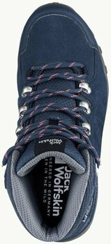 Ženski pohodni čevlji Jack Wolfskin Refugio Texapore Mid W Dark Blue/Grey 36 Ženski pohodni čevlji - 5