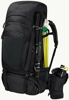 Outdoor Backpack Jack Wolfskin Denali 65+10 Men Slate Green Outdoor Backpack - 2